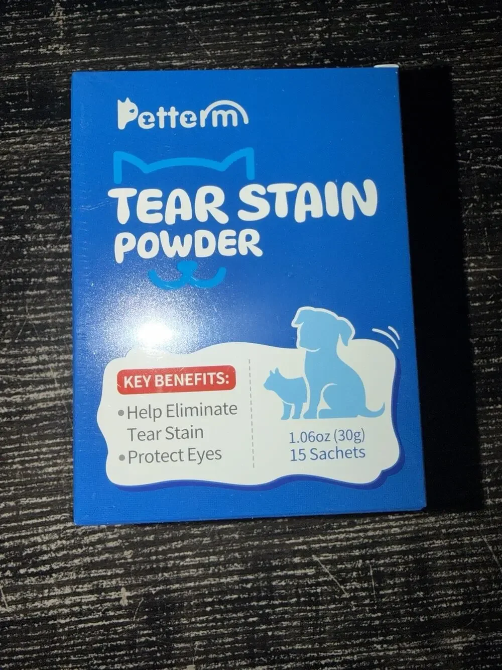 Tear Stain for Dogs and Cats - 15 Pre-Measured Sachets, Lysine